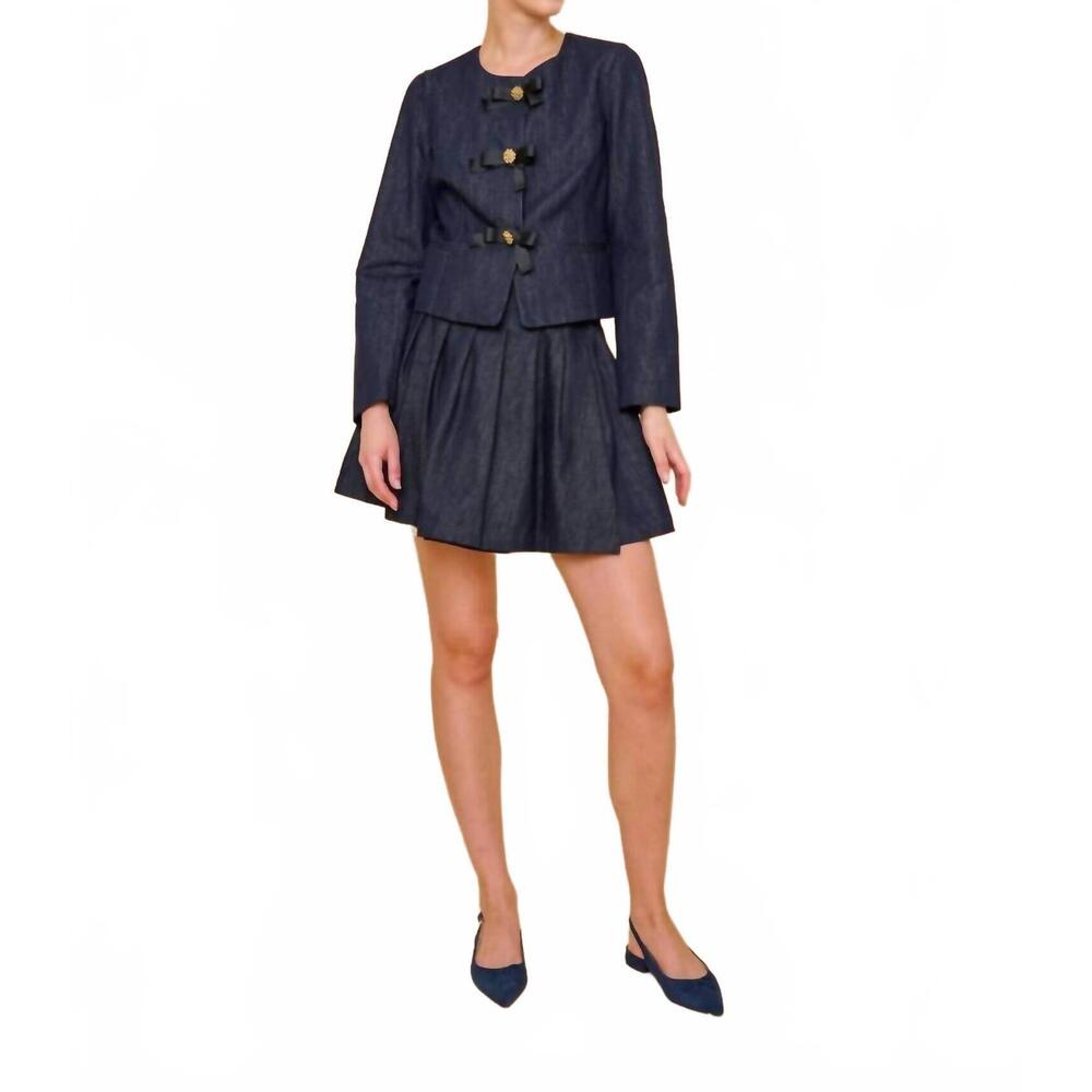 NEW FLORA BEA spinna coat in blue